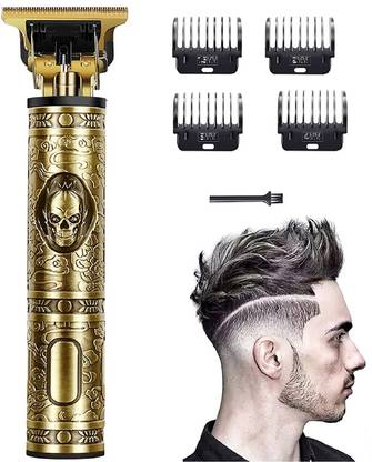 FINARO Trimmer For Men | Hair Trimmer For Men | Golden Trimmer Fully Waterproof Trimmer 120 min  Runtime 4 Length Settings