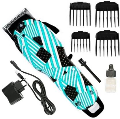 Powerful Best Cordless Men Rechargeable Hair Cliper For Salon Trimmer 120 min  Runtime 5 Length Settings