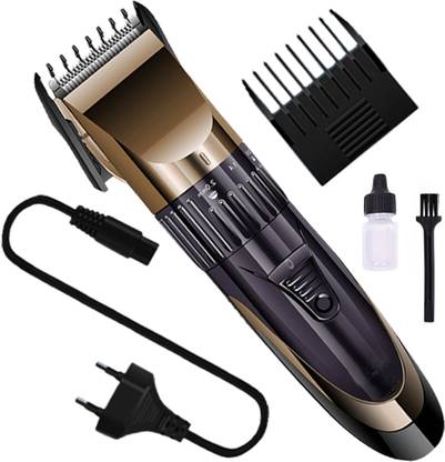 KJHG Rechargeable Hair Shaver Beard Razor Low Noise Clipper Hair Trimmer Grooming Kit 60 min  Runtime 1 Length Settings