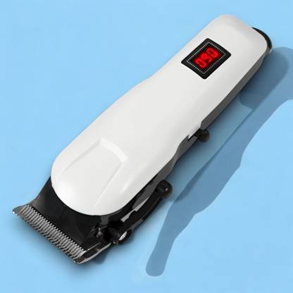 Shamsa A80(PROFESSIONAL HAIR TRIMMER) 2000 mAh Battery with LCD Battery Display Trimmer Trimmer 240 min  Runtime 4 Length Settings