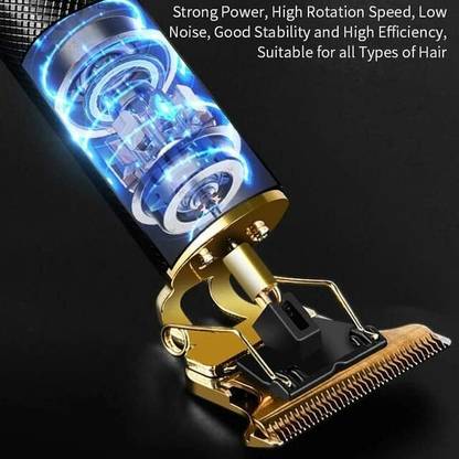 Onecom Electric Hair Trimmer For Men Style Trimmer, Professional Hair Clipper Trimmer 120 min  Runtime 4 Length Settings