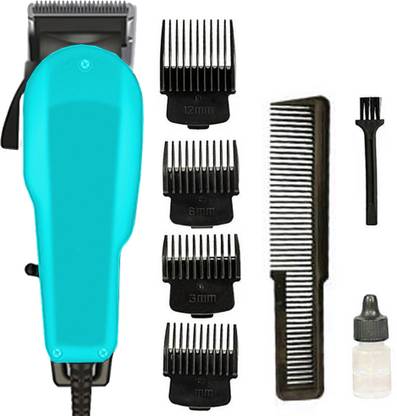 YREEM Professional Electric Corded Powerful hair clipper Fully Waterproof Trimmer 0 min  Runtime 4 Length Settings