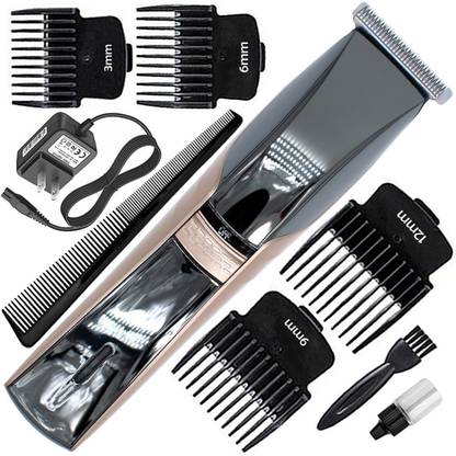 ClipperXpress C5 Professional Low Noise Hair Clipper High Quality Rechargeable Beard Moustache Fully Waterproof Trimmer 120 min  Runtime 8 Length Settings