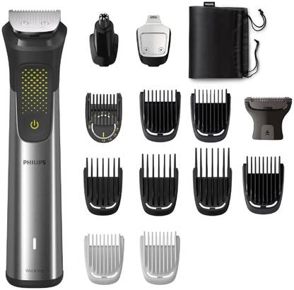 PHILIPS mg9551/65 mul ti groomer set Trimmer 120 min  Runtime 4 Length Settings