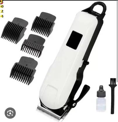 3BAAN A826 (PROFESSIONAL HAIR TRIMMER) 2000 mAh Battery with LCD Battery Display Trimmer 300 min  Runtime 4 Length Settings