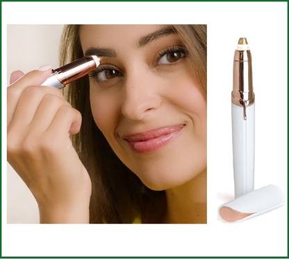 VILEZA Eyebrow Trimmer, Eyebrow Machine, Facial Trimmer, Nose Trimmer, Elactric Trimmer Trimmer 100 min  Runtime 0 Length Settings