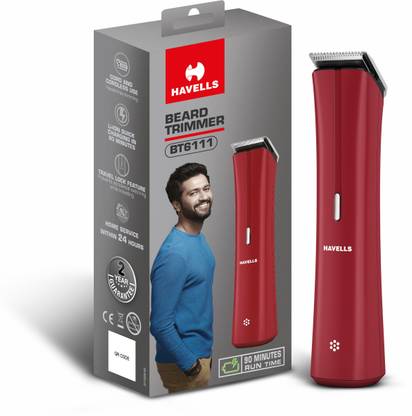 HAVELLS BT6111 Trimmer 90 min  Runtime 12 Length Settings