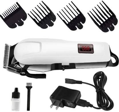 Crostal Profesional hair Clipper Trimmer with 4 Length Settings For Men Trimmer 120 min  Runtime 4 Length Settings
