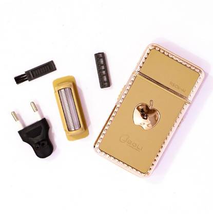 Ritik Pocket Hair Trimmer Rechargeable Instant Pain Free Trimmer 120 min  Runtime 2 Length Settings