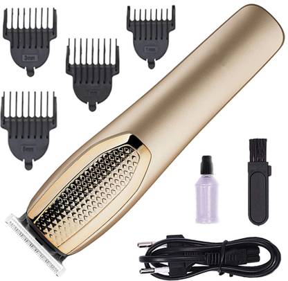 FDXZ Stainless Steel Hair Trimmer For Beard & Mustache, Body Grooming, For Men Trimmer 60 min Runtime 4 Length Settings