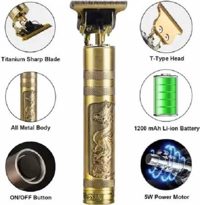 anishify AFY TRIMMER For Hair Cutting Saving Beard Trimmer Hair Removal Machine Fully Waterproof Trimmer 50 min  Runtime 4 Length Settings