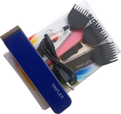Trifles Best Beard Styler Stubble Trimmer Face Trimmer Clean Shaver Hair Clipper Trimmer 45 min  Runtime 3 Length Settings