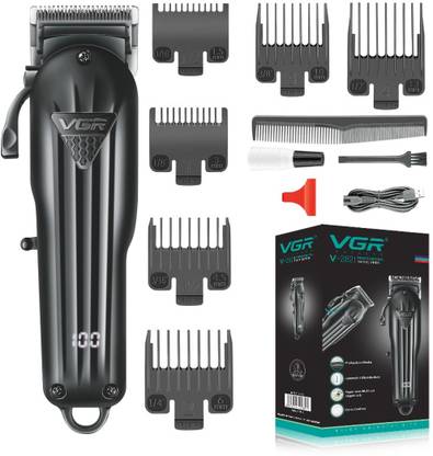 VGR V-282 New Trimmer 200 min  Runtime 10 Length Settings