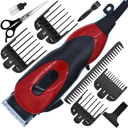 ShaveTech C2 Powerful Adjustable Titanium Wired High Quality Hair Clipper Beard Moustache Fully Waterproof Trimmer 510 min  Runtime 7 Length Settings
