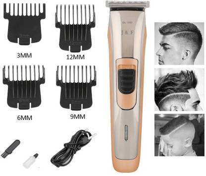 J & F Hinshitshu High Quality Hair Clipper ( DL-1053 ) Trimmer 60 min  Runtime 4 Length Settings