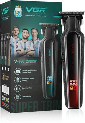 VGR V-930 Professional Trimmer 360 min  Runtime 5 Length Settings