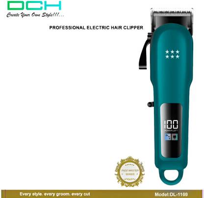 DCH Daling DL-1169c Rechargeable Hair Clipper With Digital Display (Assorted) Trimmer 180 min  Runtime 4 Length Settings