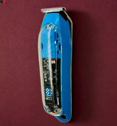 Stybits X281 M853T Transparent Hair Clipper Power Display & Electric Trimmer for Men Fully Waterproof Trimmer 140 min  Runtime 3 Length Settings