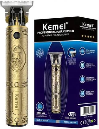 Kemei KM-700B USB Charging High quality Professional Electric Hair Clippers Trimmer 120 min  Runtime 4 Length Settings