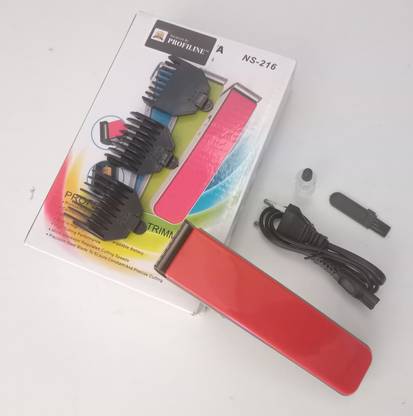 Profiline Hair Trimmer For Men Bud Style Trimmer, Professional Hair Clipper Trimmer 45 min  Runtime 1 Length Settings