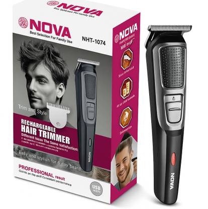 NOVA NHT 1074 Trimmer 30 min  Runtime 5 Length Settings