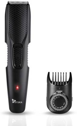 Syska Ht200 Pro Beard Trimmer For Men Usb Rechargeable With Washable Head