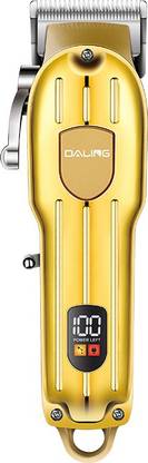 DALING Digital Display Professional Cordless Hair Clippers Trimmer 180 min  Runtime 5 Length Settings