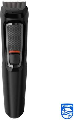 PHILIPS Series 3000 7-in-1 Multi Grooming Kit for Beard & Hair - MG3720/13 Trimmer 60 min  Runtime 16 Length Settings