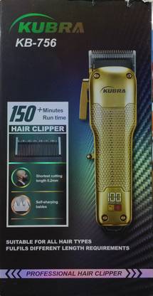 KBURA KB-756 Trimmer 150 min  Runtime 5 Length Settings