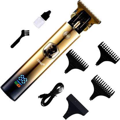 SDMS ZERO CUT TRIMMER/ CLIPPER Professionals Perfect Men Shaver/ Haircut Rechargeable Trimmer 120 min  Runtime 4 Length Settings