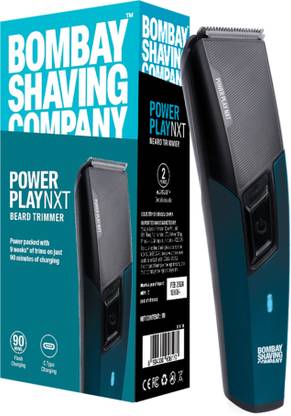 BOMBAY SHAVING COMPANY POER PLAY NXT BEARD Trimmer Trimmer 90 mins  Runtime 6 Length Settings