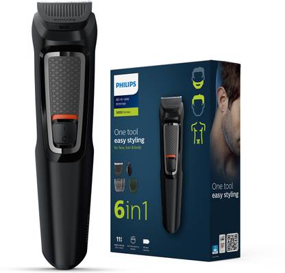 PHILIPS MG3724/30 Trimmer 60 min  Runtime 7 Length Settings