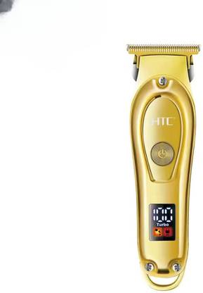 HTC PROFESSIONAL AT-176 Rechargeable Trimmer, With Perfect Adjustment Gears For Perfect Trim, Grooming Kit 60 min  Runtime 3 Length Settings