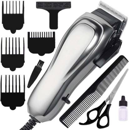 DEBT Wired Trimmer For Saloon Hair Clipper Beard Trimmer Shaver Trimmer 0 min  Runtime 4 Length Settings
