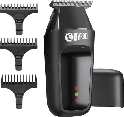 BEARDO ApeX Go Trimmer 80 min  Runtime 3 Length Settings