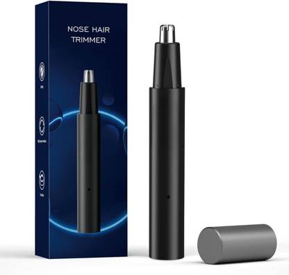 NLB ENTERPRISE Painless Ear and Nose Hair Trimmer for Men and Women 50 minute Runtime(Black) Trimmer 50 min  Runtime 1 Length Settings