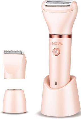NOVA NLS 537 Waterproof 3 in 1 Shaver Trimmer 60 min  Runtime 2 Length Settings