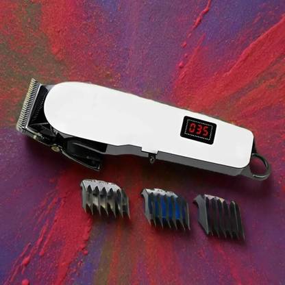 Nilesawar A95Barber machines, Professional Hair clippers Electric Cordless LCD Hair Fully Waterproof Trimmer 300 min  Runtime 4 Length Settings