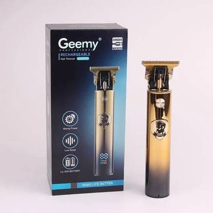 Geemy GM-6655 Trimmer 60 min  Runtime 4 Length Settings