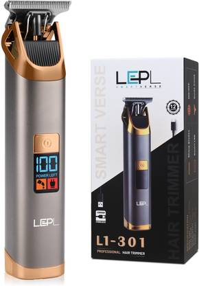 LEPL L1-301 Smart Professional Hair Trimmer with Led Display Trimmer 220 min  Runtime 3 Length Settings