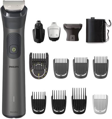 PHILIPS MG7920/65 Patented Twin Trim Tech|13 in 1 | Max Precision All-in One Trimmer 120 min  Runtime 17 Length Settings