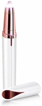 BeeDuck Eyebrow Trimmer Face, Lips, Nose Hair Removal Trimmer, face Hair Remover Trimmer 120 min  Runtime 0 Length Settings