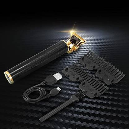 ms star Trimmer Cutting Machine | Hair Trimmer For Men | Golden/Black Trimmer 120 min  Runtime 4 Length Settings