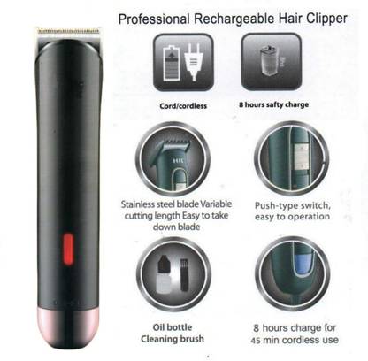 GROOMX GT503 Trimmer 102 min  Runtime 1 Length Settings