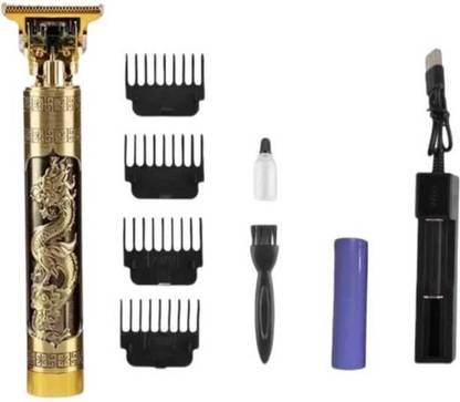 UZAN� Professional Golden trimmer ,clipper shaver ,Beard Hair Trimmer M19 Trimmer 90 min  Runtime 3 Length Settings