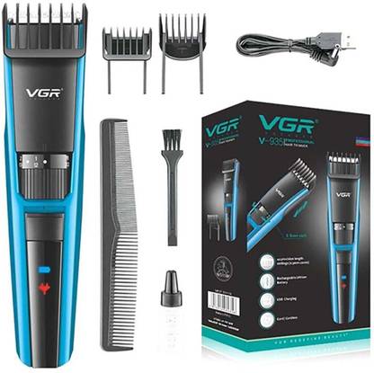 VGR V-935 Professional Cord & Cordless Hair Trimmer Trimmer 100 min  Runtime 44 Length Settings