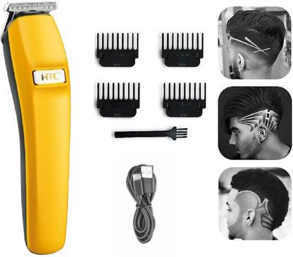 RACCOON Gold Professional Beard Trimmer For Men, Durable Sharp Accessories Blade Shaver Fully Waterproof Trimmer 60 min  Runtime 4 Length Settings