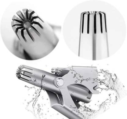 AQUABUCKET Nasal Hair Trimmer For Men Mini Portable Nose Hair Trimmer Trimmer 0 min  Runtime 1 Length Settings