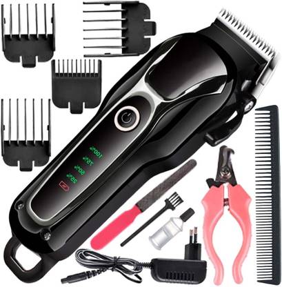 FGRT Professional Hair Trimmer Beard Shaver Low Noise Clipper Fully Waterproof Trimmer 240 min  Runtime 4 Length Settings