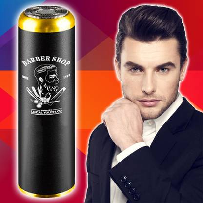 KMY Titanium Alloy Knife Turbo Cyclone Professional Beard Shaver Trimmer 90 min  Runtime 1 Length Settings